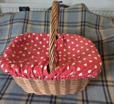 wicker baskets covers for sale  LEICESTER