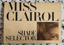 Folheto seletor de sombra vintage 1967 Miss Clairol comprar usado  Enviando para Brazil