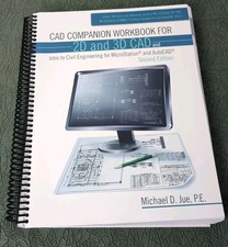 Cad Companion Workbook For 2D And 3D CAD Second Edition Michael D. Jue P.E  comprar usado  Enviando para Brazil