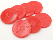 Spor rosso gettone usato Spor rosso gettone usato  Caravaggio