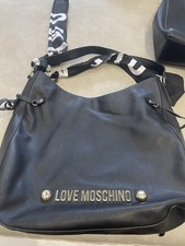Love moschino tote for sale  BELLSHILL