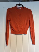 Zara orange cardigan for sale  UK
