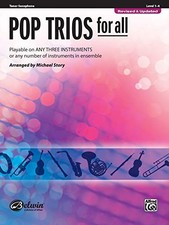 POP TRIOS FOR ALL: TENOR SAXOPHONE (FOR ALL SERIES) By Michael Story comprar usado  Enviando para Brazil
