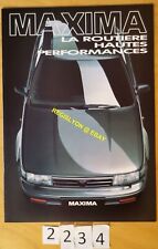 Nissan maxima prospectus d'occasion  Meyzieu