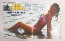 Sophie marceau page d'occasion  Expédié en Belgium