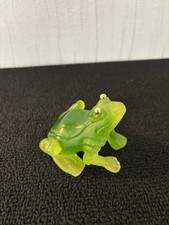 Grenouille verte yeux d'occasion  Baccarat