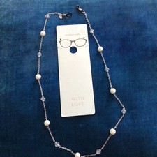 Beaded glasses chain for sale  POOLE