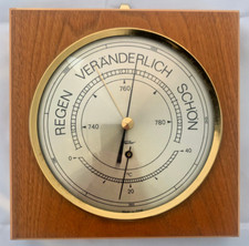Formschönes barometer messing gebraucht kaufen  Radebeul
