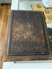 Victorian leather album for sale  KIRKCALDY