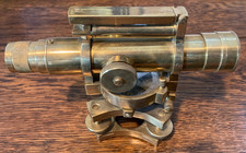 Brass surveyors thodolite for sale  SHEFFIELD