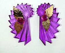 Vintage purple transparent for sale  Jacksonville