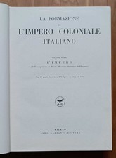 Formazione impero coloniale usato  Italia