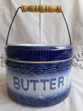 Vintage stoneware butter for sale  Summit Hill