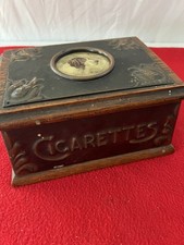 Vintage metal woodencigarette for sale  GRIMSBY
