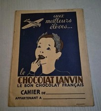 Chocolat lanvin ancien d'occasion  Dole