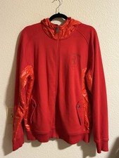 Jaqueta Puma Scuderia Ferrari Masculina Grande Zíper Completo Moletom com Capuz Vermelho Corrida comprar usado  Enviando para Brazil