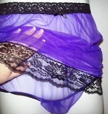 Purple sheer nylon for sale  Shipping to Ireland