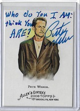 Pete weber autographed for sale  Millersville