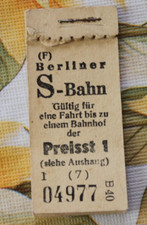 Fahrkarte berlin bahn gebraucht kaufen  Neugersdorf