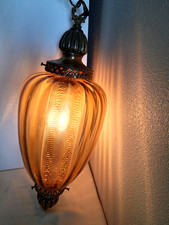 Vintage tall amber for sale  Spokane
