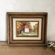 Wooden framed vintage for sale  Grand Mound