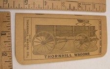 ANTIGO CADERNO DE BOLSO 1912 PUBLICIDADE THORNHILL WAGON CO LYNCHBURG VIRGÍNIA comprar usado  Enviando para Brazil