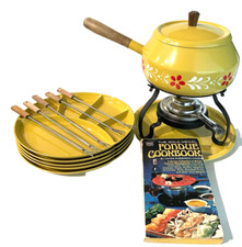 Mustard yellow fondue for sale  Branchville