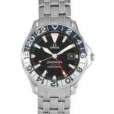 Modelo masculino OMEGA 2534.50.00 Seamaster 300 GMT 50º aniversário #GP102 comprar usado  Enviando para Brazil