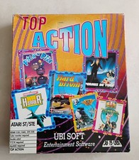 Top Action -  Compil. 4 Games for Atari ST / STE Computer (disk) comprar usado  Enviando para Brazil