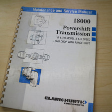 CLARK HURTH POWERSHIFT 18000 Serviço de Transmissão Manual oficina de manutenção de reparo comprar usado  Enviando para Brazil