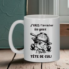 Mug céramique arracher d'occasion  Azay-le-Rideau