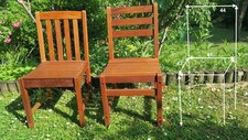 Chaises jardin teck d'occasion  Mareil-Marly