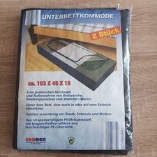 Unterbettkommode schwarz 103x4 gebraucht kaufen  Deutschland