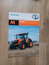 Brochure tracteur kubota d'occasion  Lys-lez-Lannoy