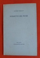 Guido ballo poemetto usato  Pavia