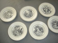Lot assiettes parlantes d'occasion  Saint-André-les-Vergers