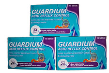 Guardium tablets heartburn for sale  MITCHAM