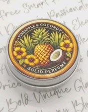 Perfume Sólido Abacaxi e Coco Perfume Sólido Natural FragranceBalm 20G, usado comprar usado  Enviando para Brazil