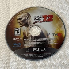 Disco WWE '12 W12 (Sony Playstation 3, 2011, PS3) testado somente comprar usado  Enviando para Brazil