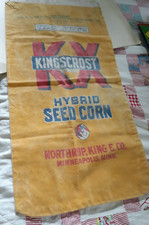 Bolsa de milho vintage Minneapolis Minn publicidade sementes KIngscrost Northrup King & Co comprar usado  Enviando para Brazil