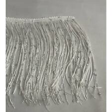 White fringe trim for sale  Florien