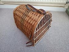 Cat wicker basket for sale  WOKING