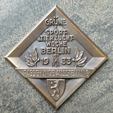Plakette berlin 1933 gebraucht kaufen  Zittau