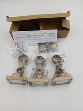 Kit de ferragens Williams Sonoma suporte cortina dupla montagem latão barral simples comprar usado  Enviando para Brazil