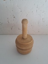 Wood carved butter for sale  ST. NEOTS