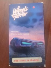 Wheels of Terror (VHS, 1991) Horror Subtitled In Spanish comprar usado  Enviando para Brazil