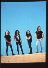 Usado, Metallica Jason Newsted Band sessão publicitária agência fotográfica vintage transparência  comprar usado  Enviando para Brazil