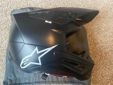Capacete Alpinestars SM5 sólido MX motocross preto fosco XXL **Veja descrição NOVO comprar usado  Enviando para Brazil