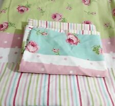 Cotton floral striped for sale  GLASGOW