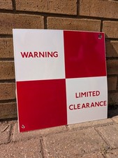 Genuine enamel sign for sale  SANDY
